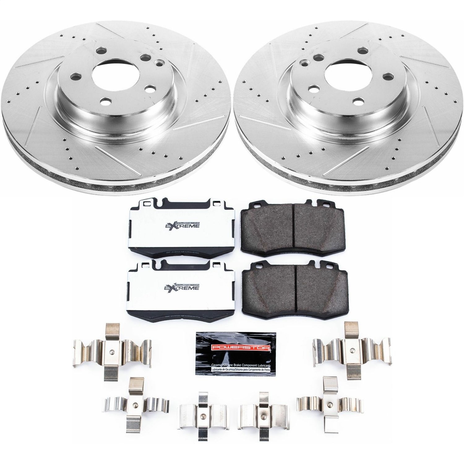 Power Stop - K6750-26 - Front - Disc Brake Pad and Rotor Kit