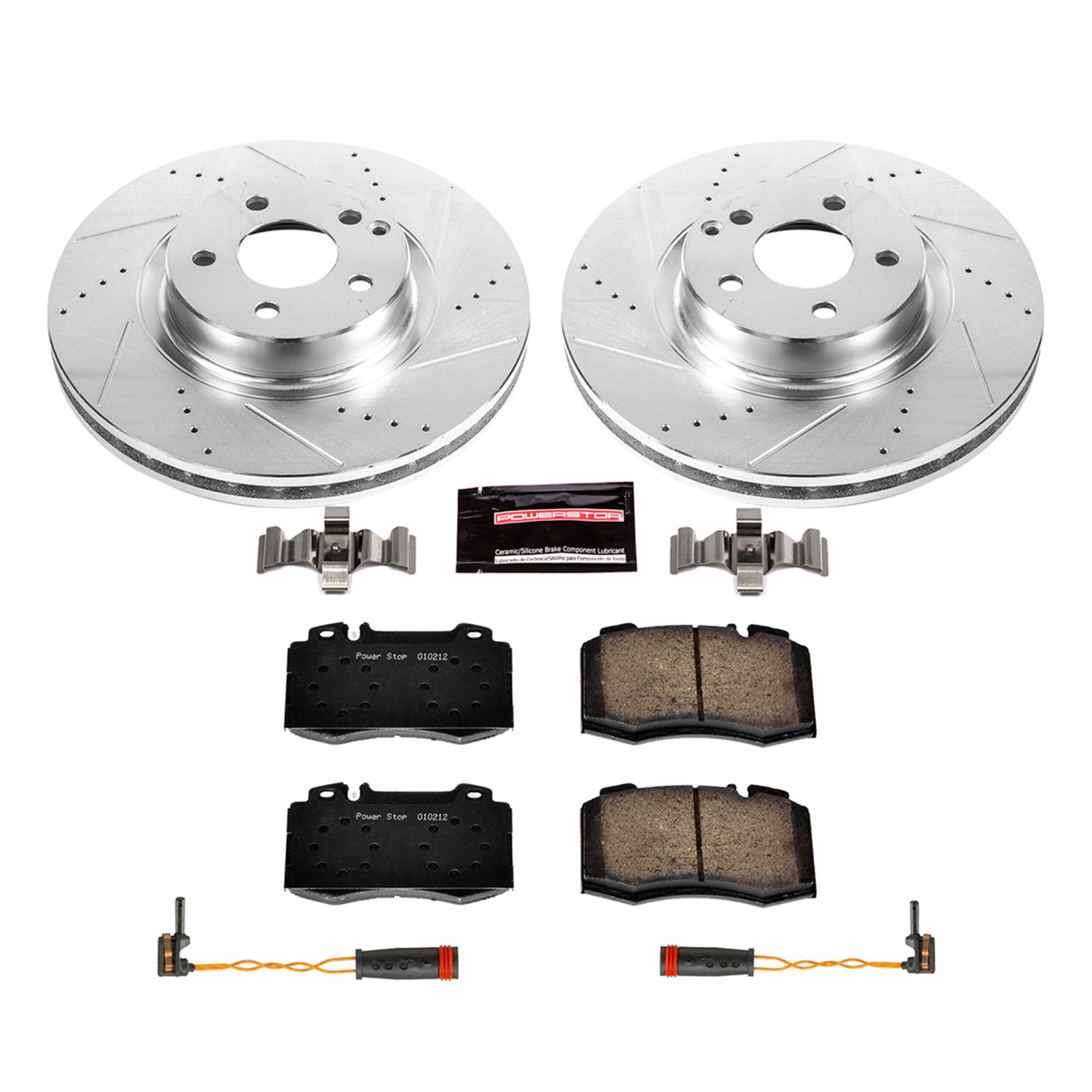 Power Stop - K6752 - Front - Disc Brake Pad and Rotor Kit