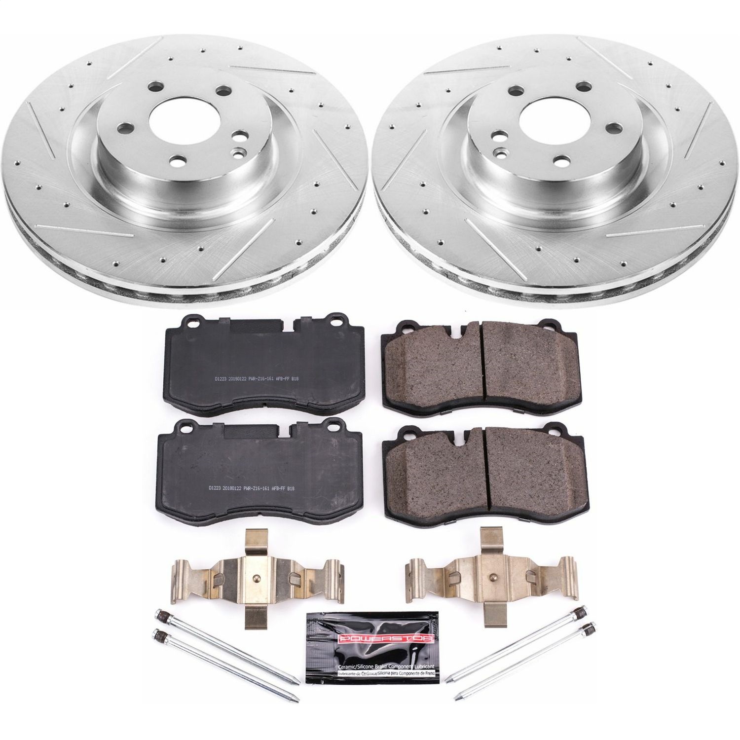 Power Stop - K6755 - Front - Disc Brake Pad and Rotor Kit