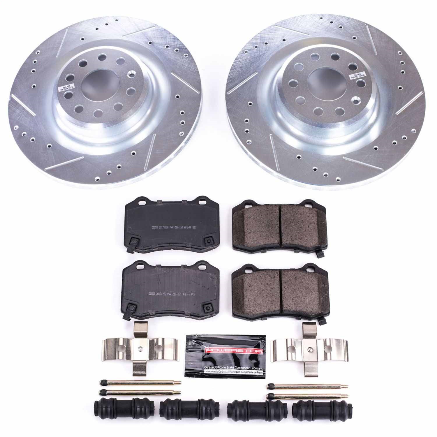 Power Stop - K6799 - Rear - Disc Brake Pad and Rotor Kit
