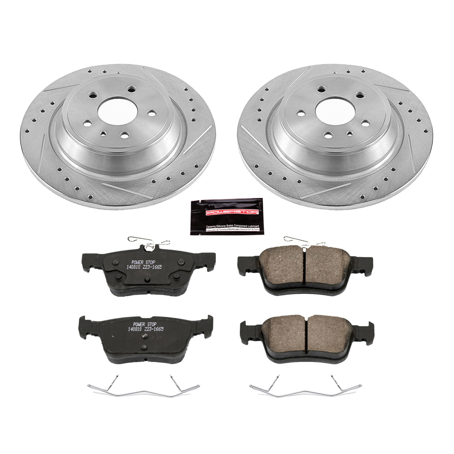 Power Stop - K6817 - Rear - Disc Brake Pad and Rotor Kit