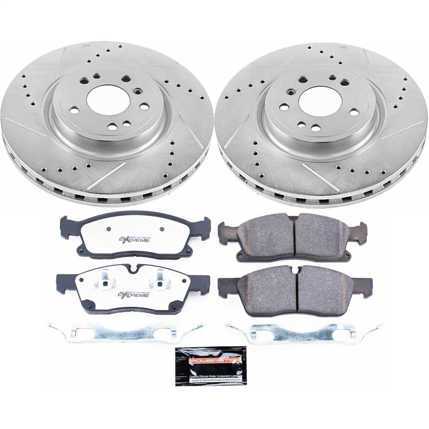 Power Stop - K6897-36 - Front - Disc Brake Pad and Rotor Kit
