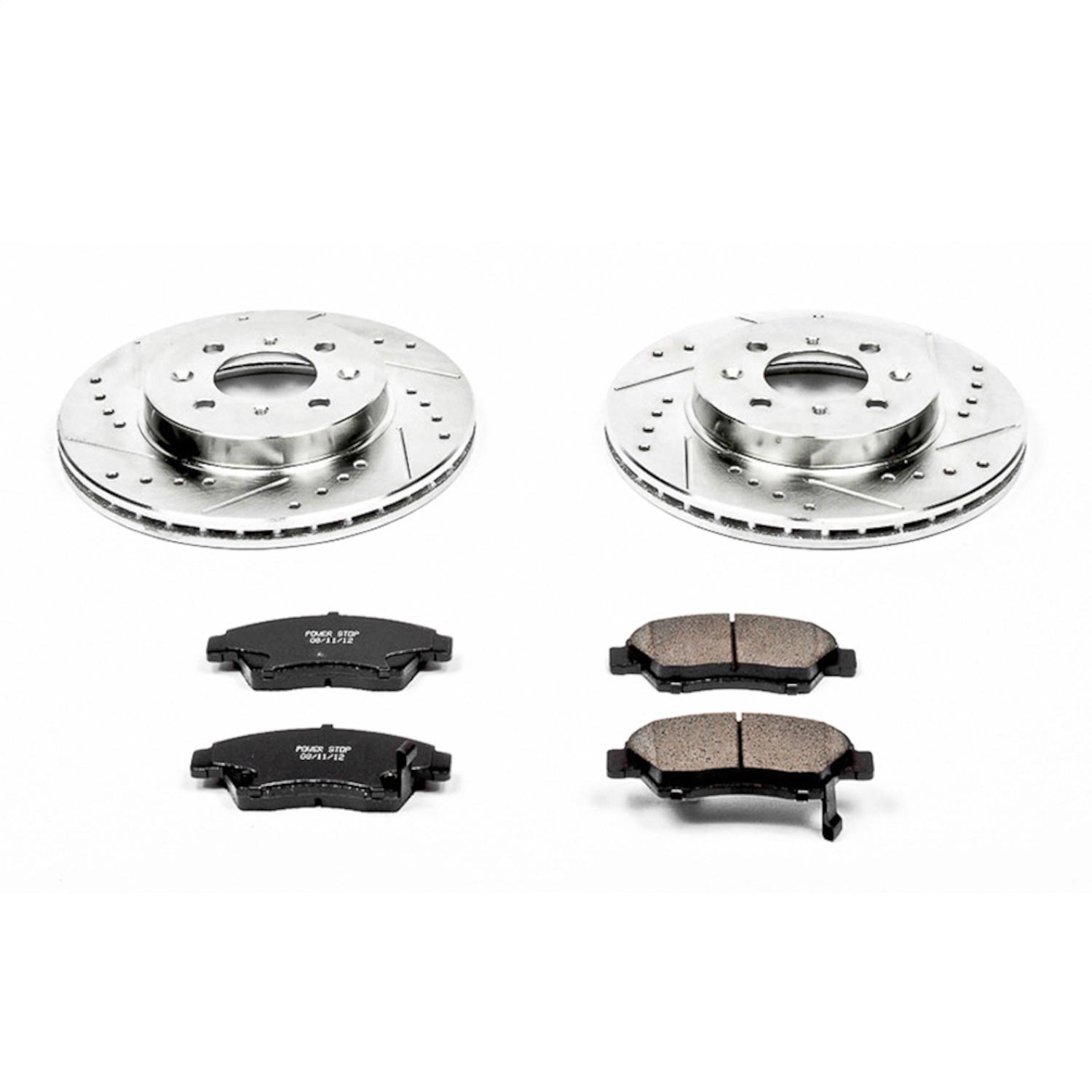 Power Stop - K694 - Front - Disc Brake Pad and Rotor Kit