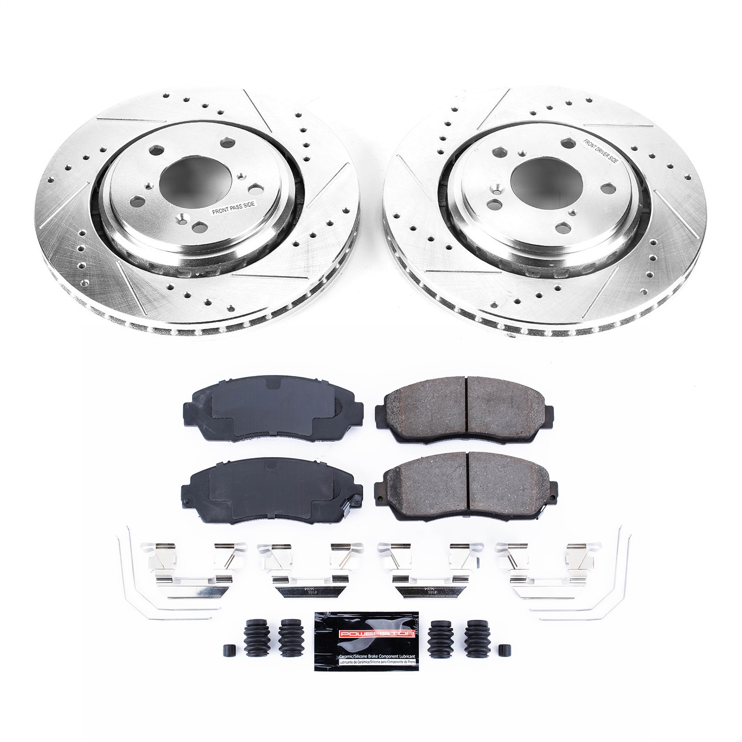 Power Stop - K6959 - Front - Disc Brake Pad and Rotor Kit