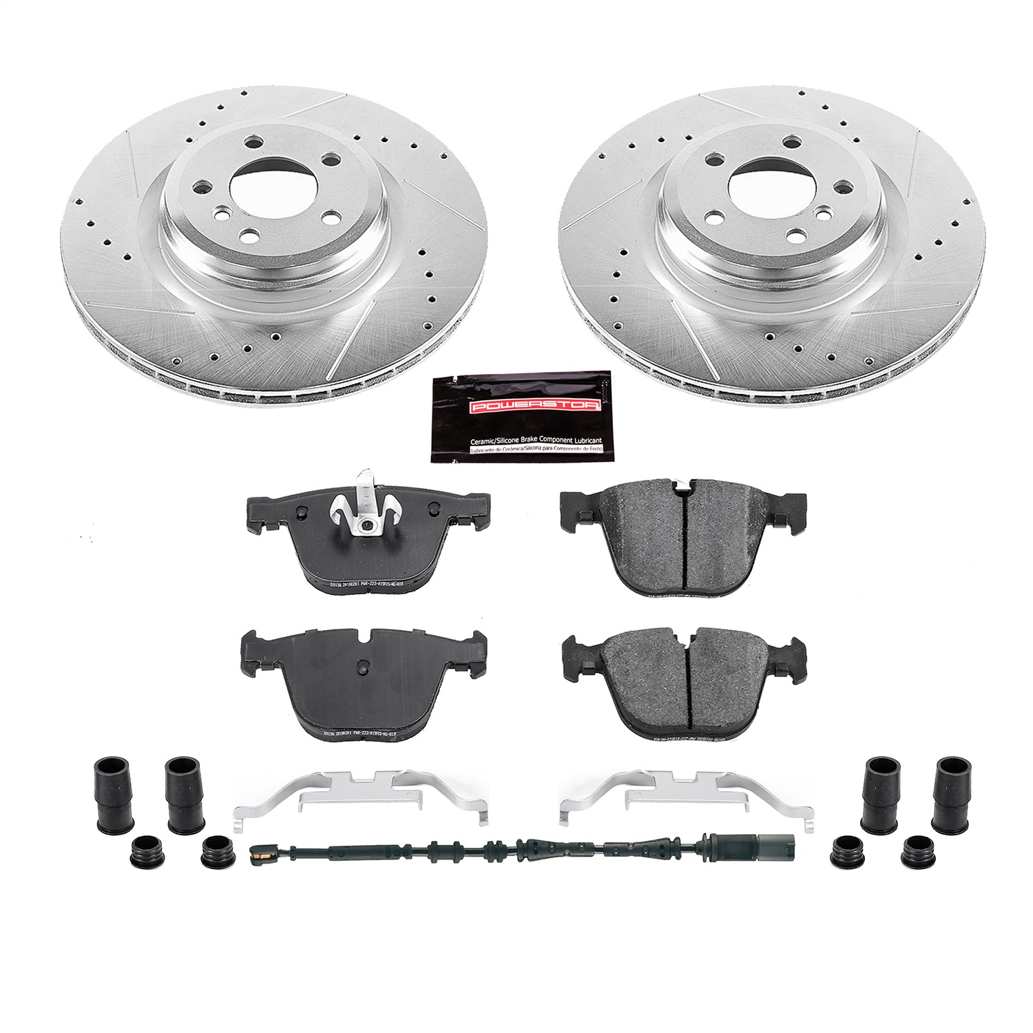Power Stop - K7087 - Rear - Disc Brake Pad and Rotor Kit