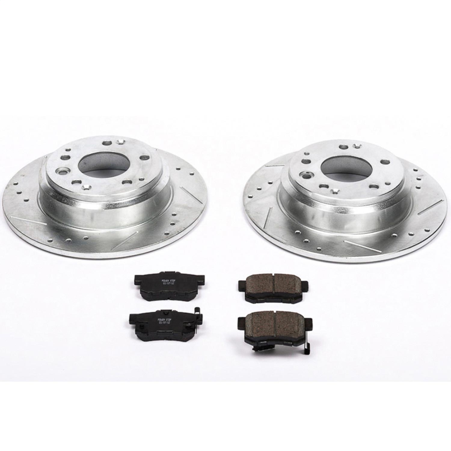Power Stop - K709 - Rear - Disc Brake Pad and Rotor Kit