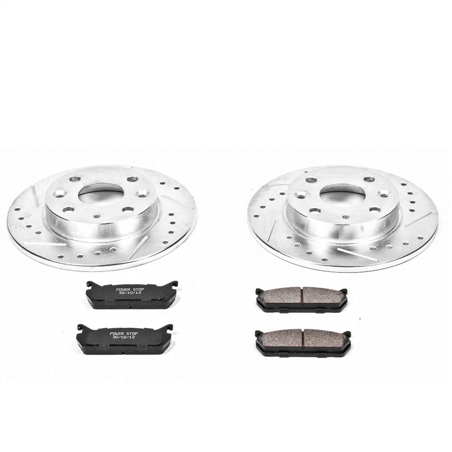 Power Stop - K719 - Rear - Disc Brake Pad and Rotor Kit