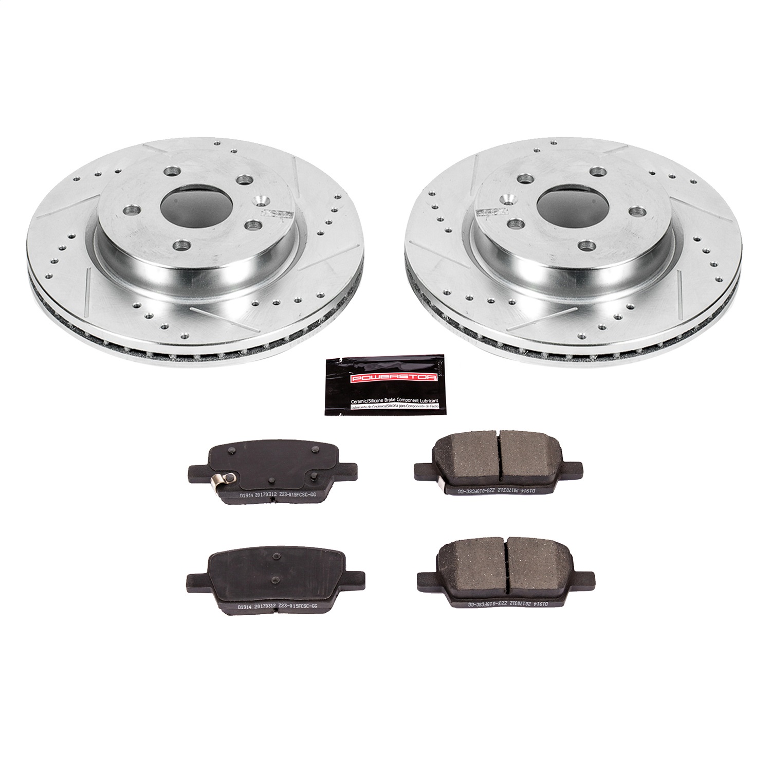 Power Stop - K7289 - Rear - Disc Brake Pad and Rotor Kit
