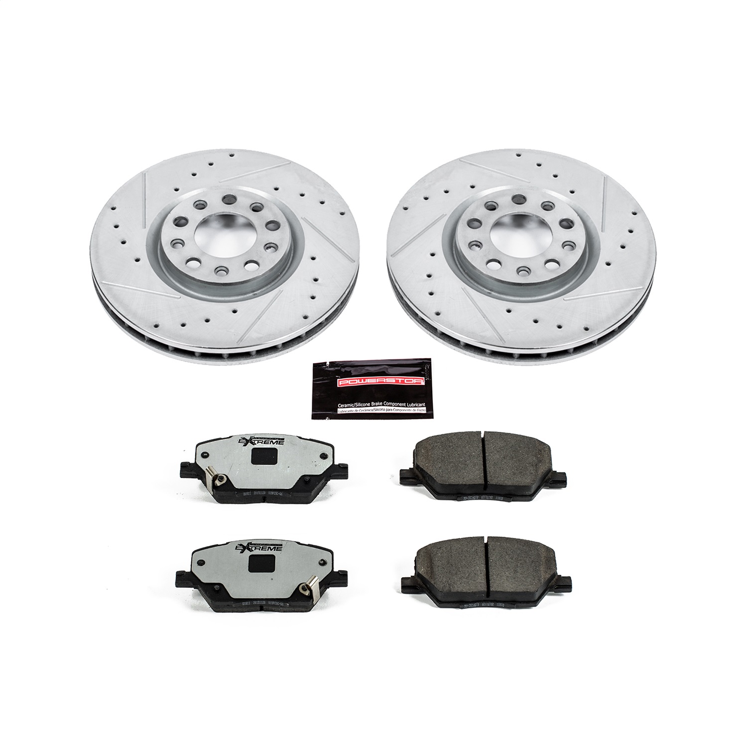 Power Stop - K7299-36 - Front - Disc Brake Pad and Rotor Kit