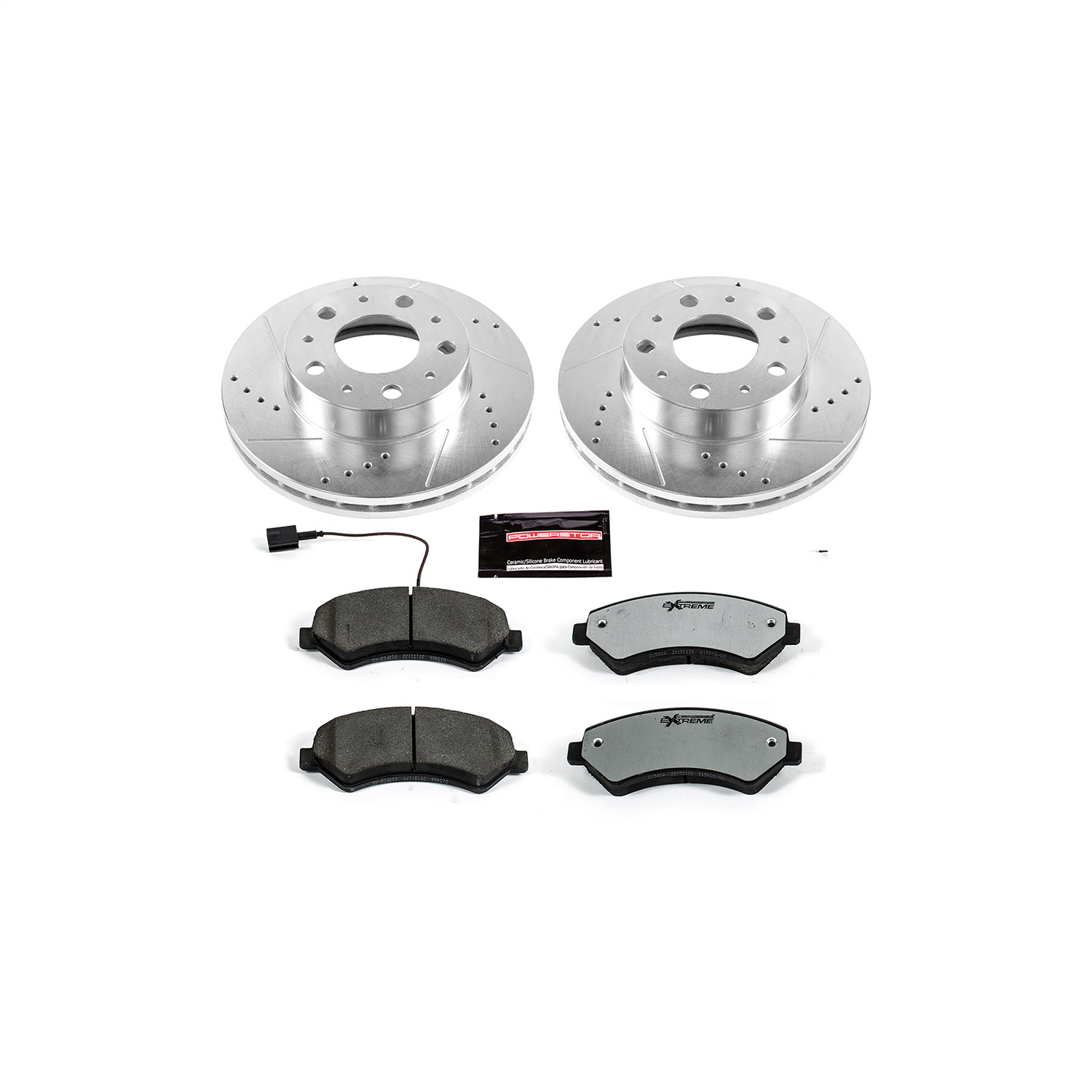 Power Stop - K7306-36 - Front - Disc Brake Pad and Rotor Kit