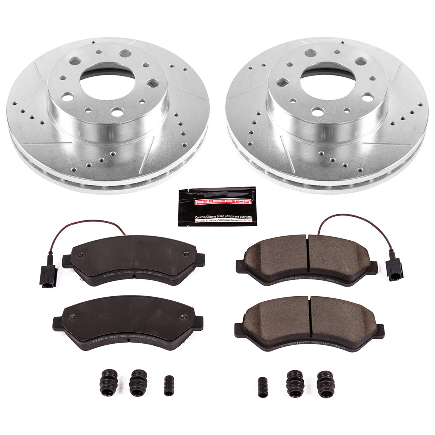 Power Stop - K7306 - Front - Disc Brake Pad and Rotor Kit