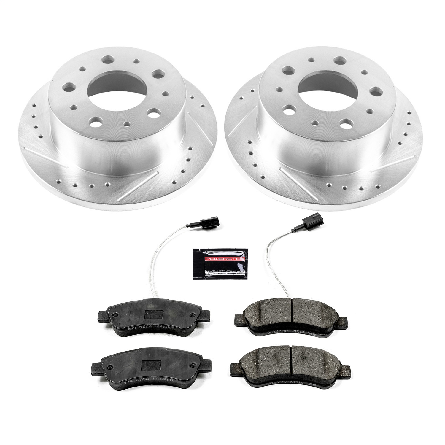 Power Stop - K7310-36 - Rear - Disc Brake Pad and Rotor Kit