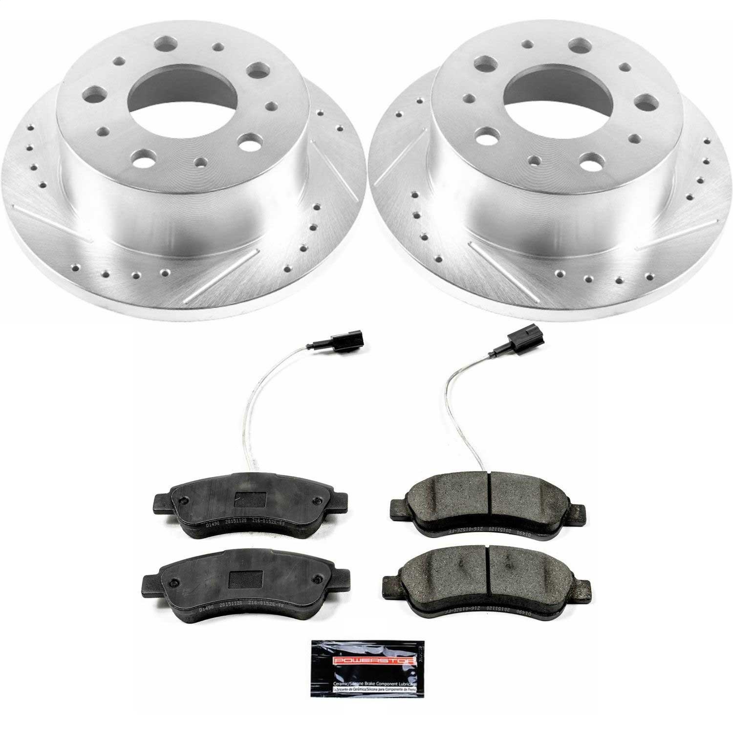 Power Stop - K7310 - Rear - Disc Brake Pad and Rotor Kit