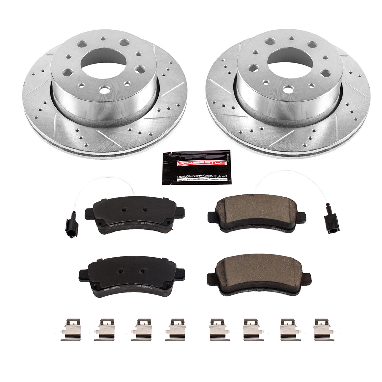 Power Stop - K7314 - Rear - Disc Brake Pad and Rotor Kit