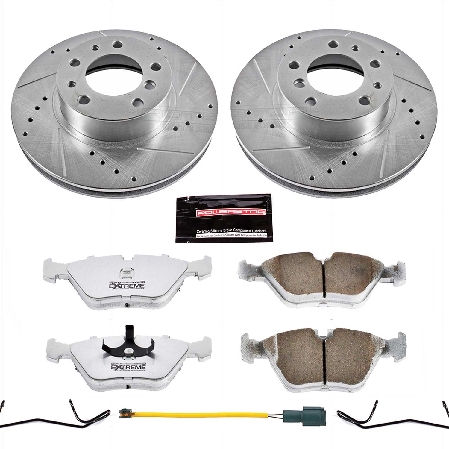 Power Stop - K7331-26 - Front - Disc Brake Pad and Rotor Kit