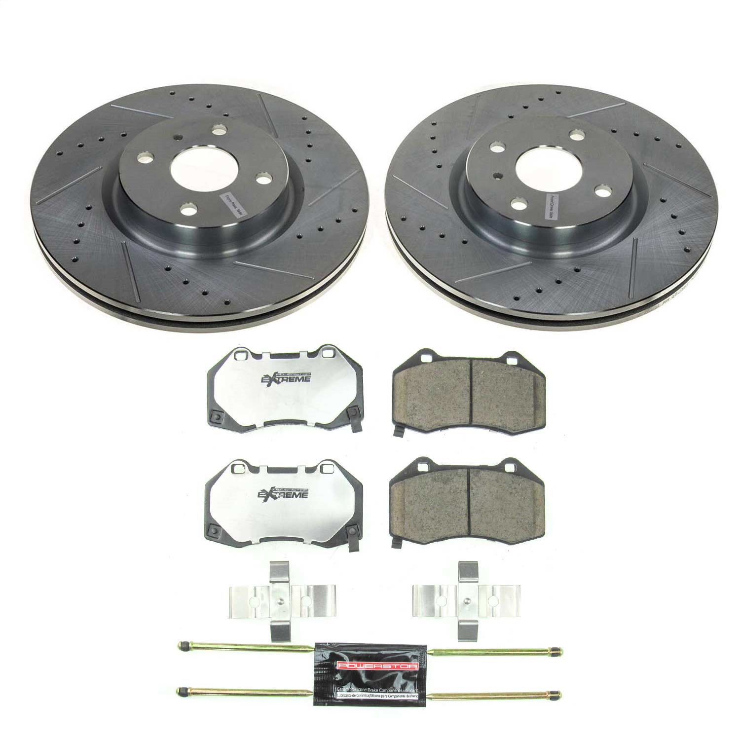Power Stop - K7360-26 - Front - Disc Brake Pad and Rotor Kit