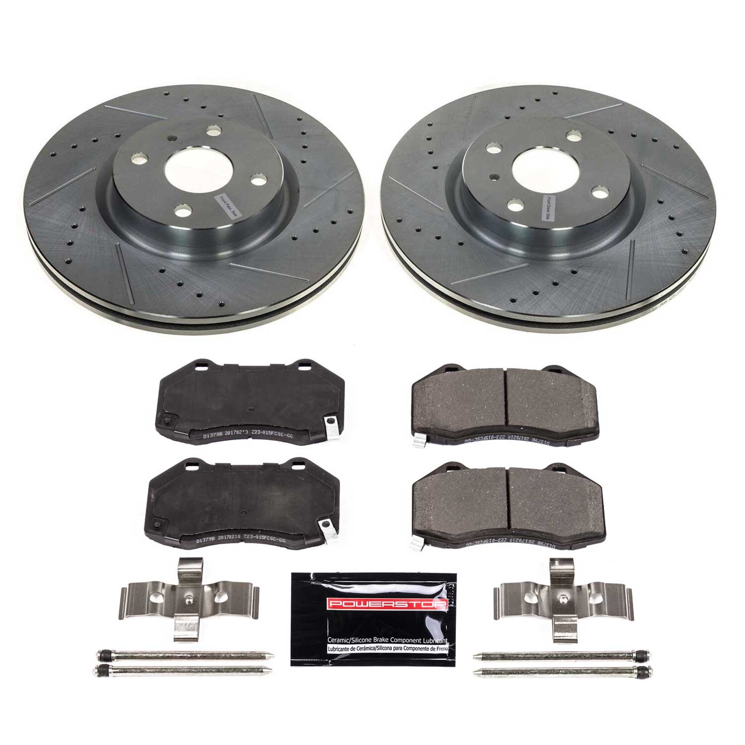 Power Stop - K7360 - Front - Disc Brake Pad and Rotor Kit