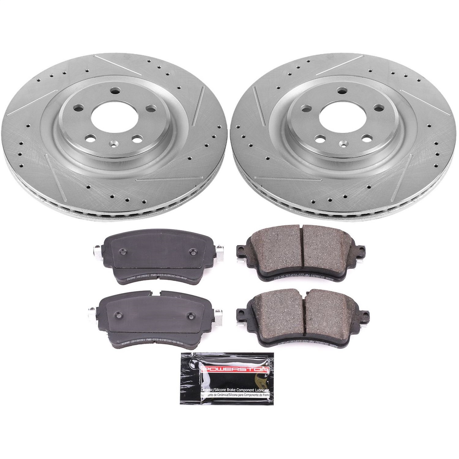 Power Stop - K7431 - Rear - Disc Brake Pad and Rotor Kit