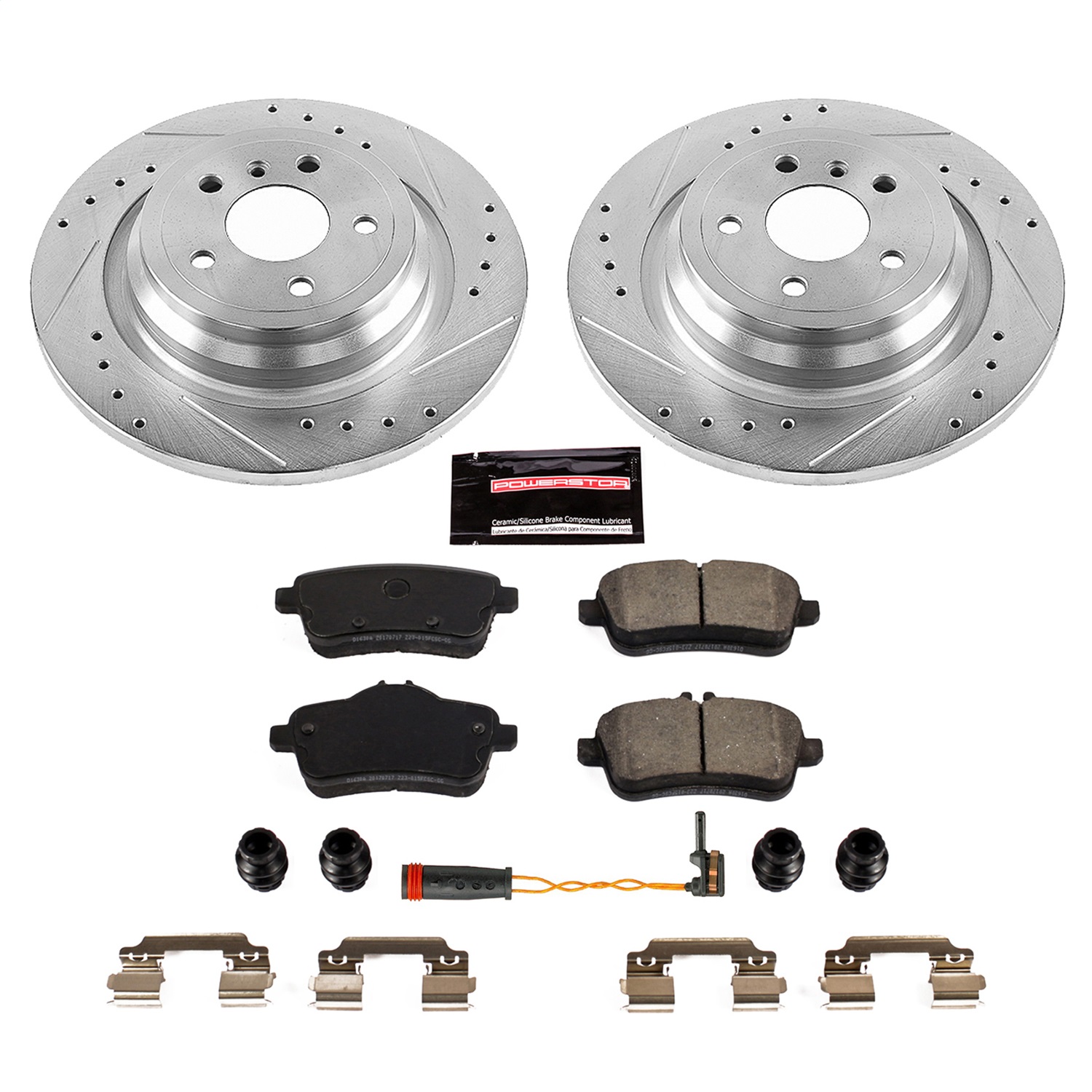 Power Stop - K7440 - Rear - Disc Brake Pad and Rotor Kit