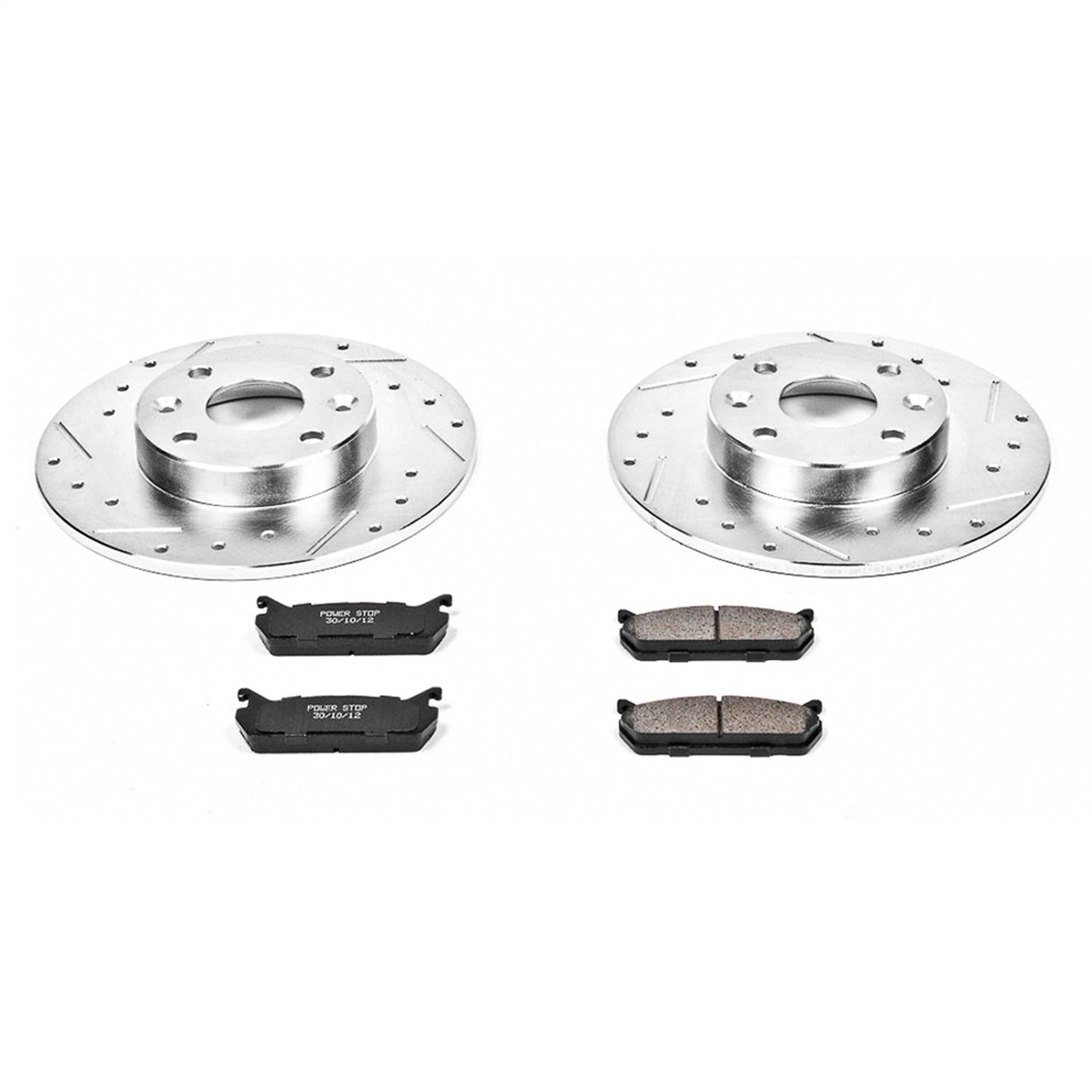 Power Stop - K770 - Rear - Disc Brake Pad and Rotor Kit