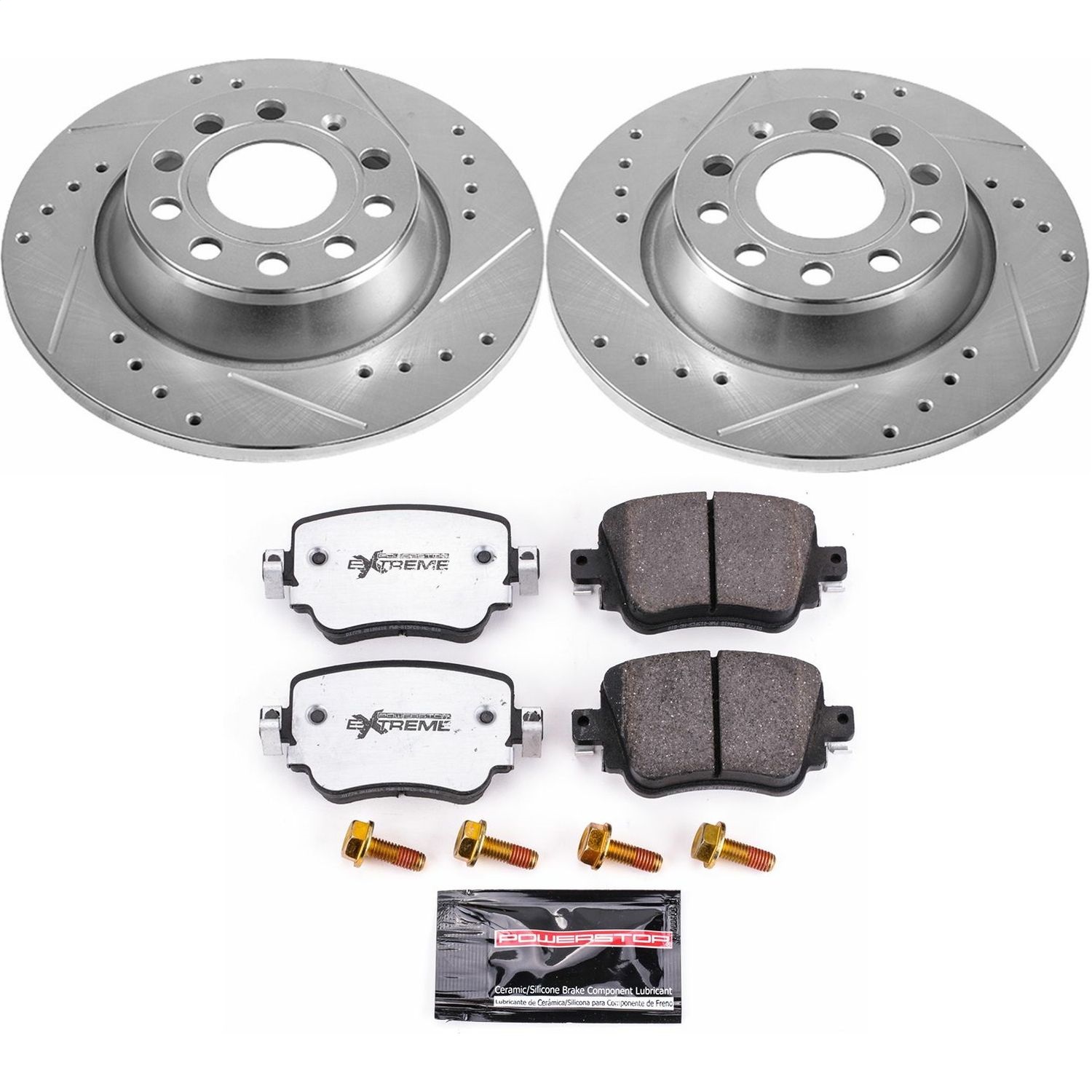 Power Stop - K7707-26 - Rear - Disc Brake Pad and Rotor Kit