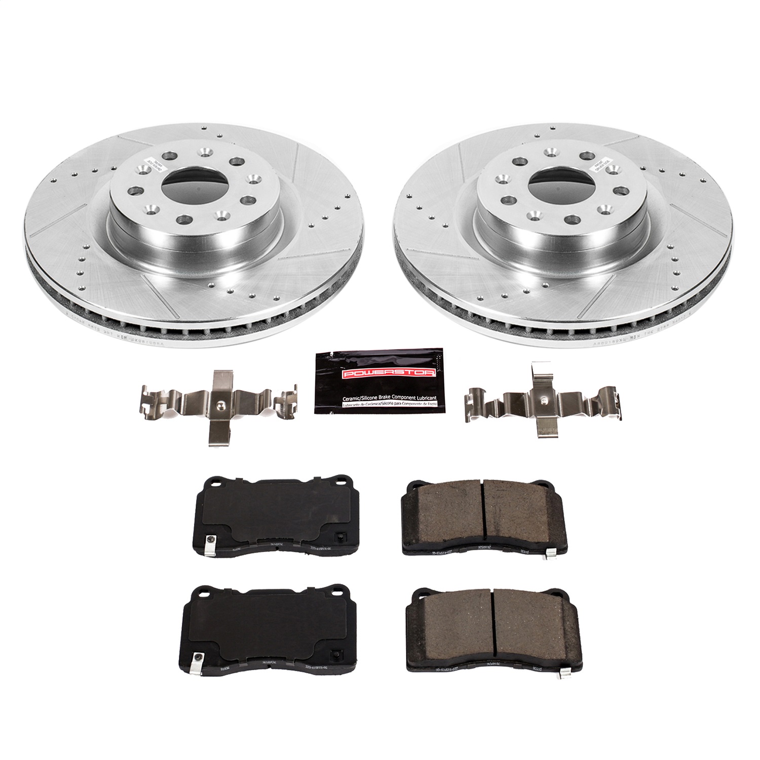 Power Stop - K7777 - Front - Disc Brake Pad and Rotor Kit