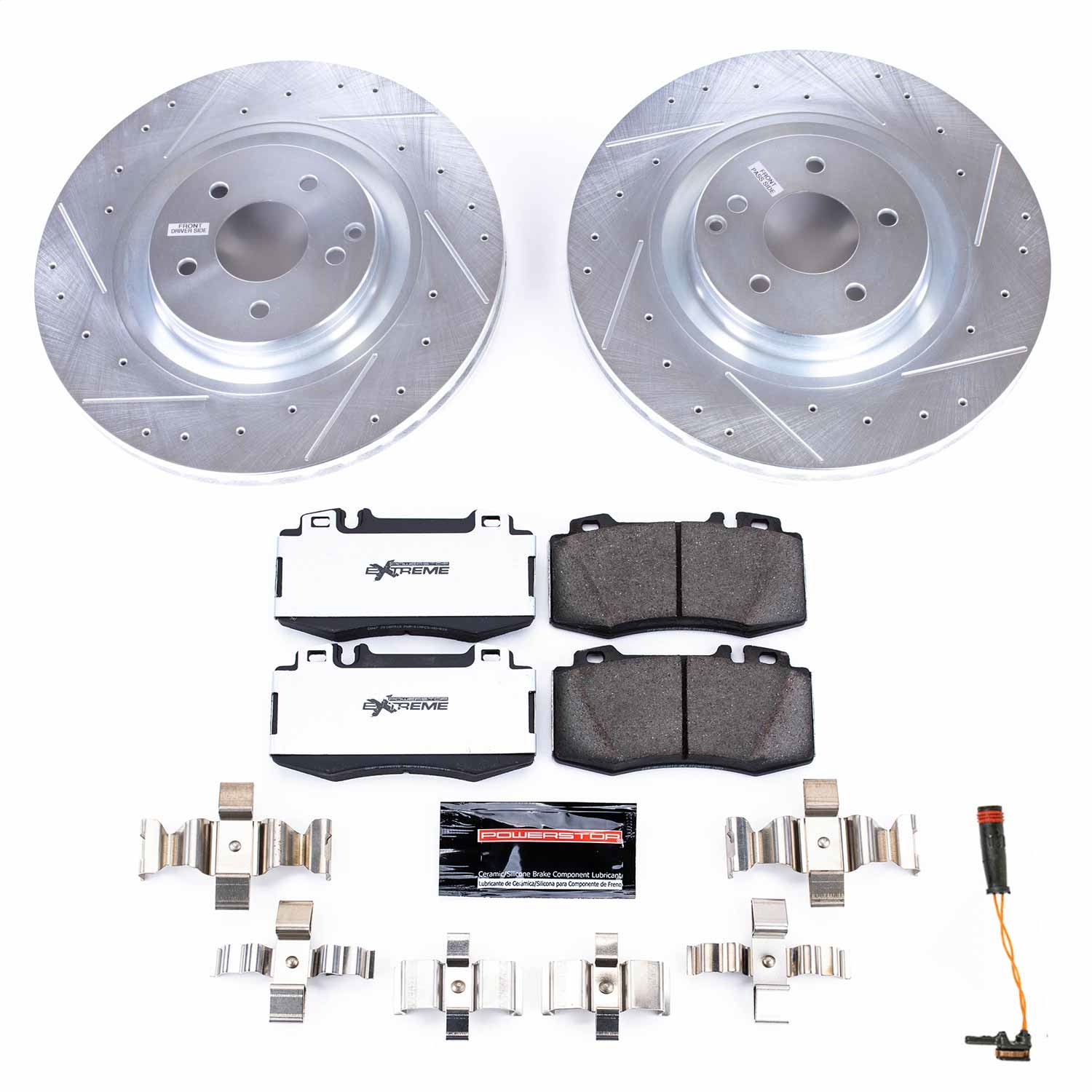 Power Stop - K7788-26 - Front - Disc Brake Pad and Rotor Kit