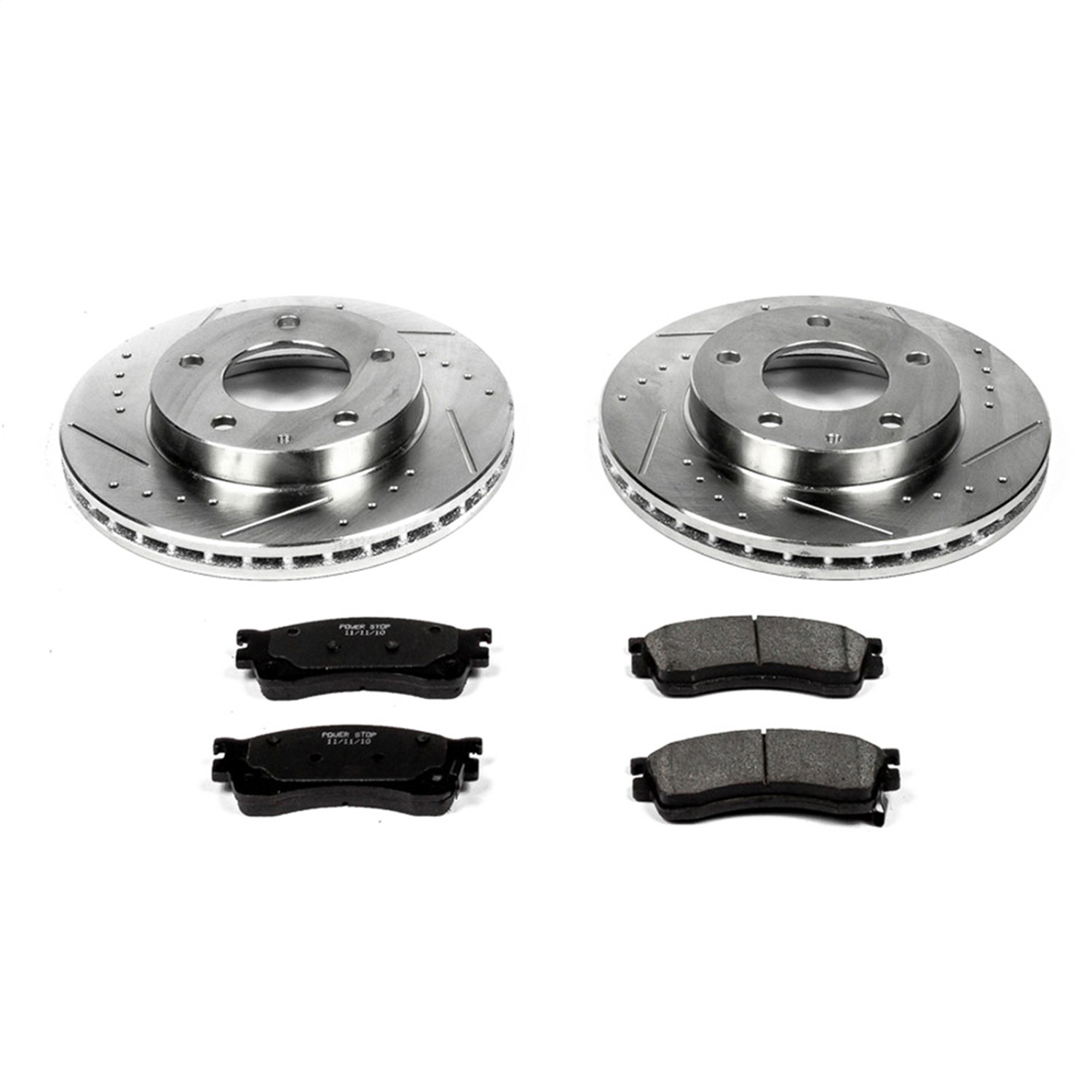 Power Stop - K788 - Front - Disc Brake Pad and Rotor Kit