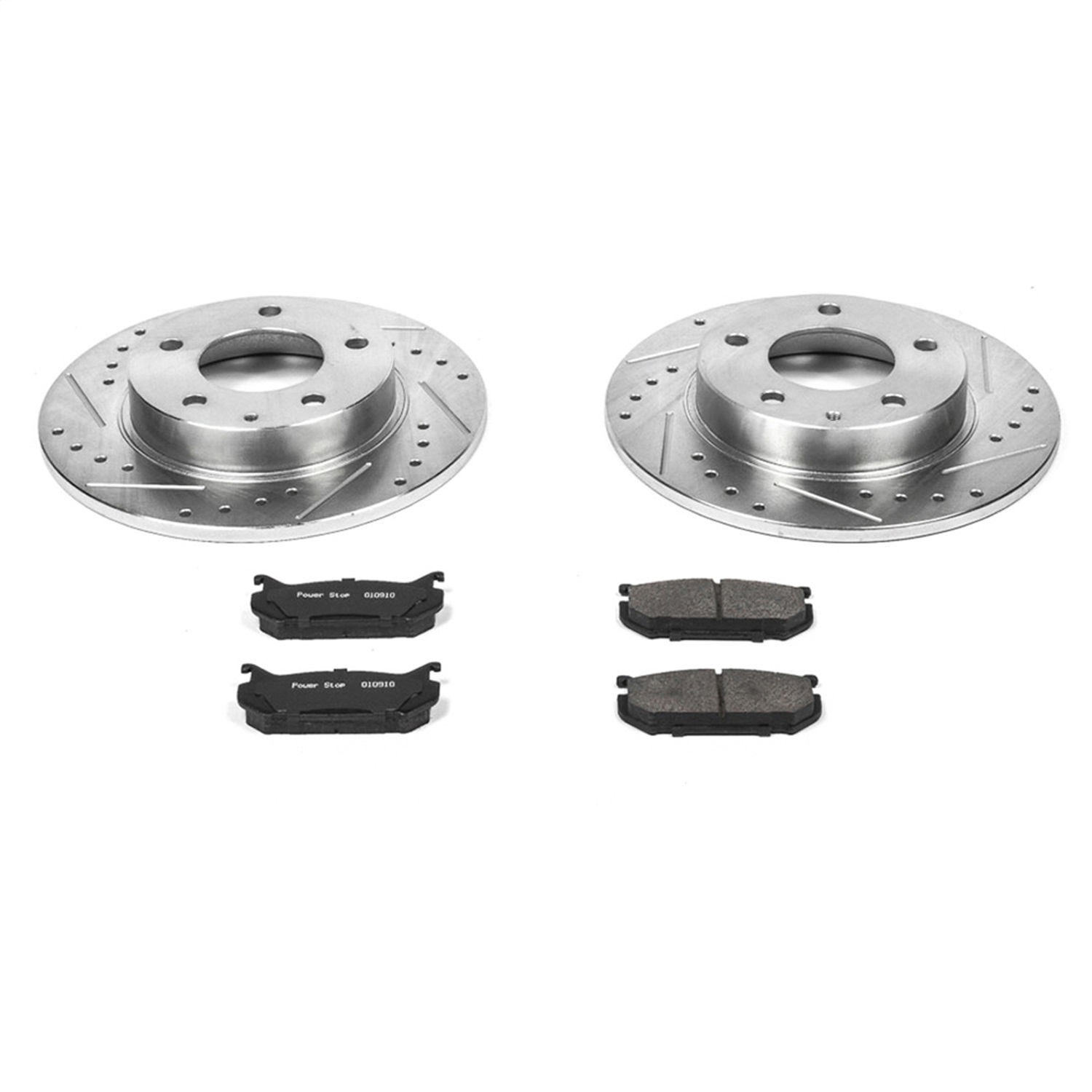 Power Stop - K790 - Rear - Disc Brake Pad and Rotor Kit