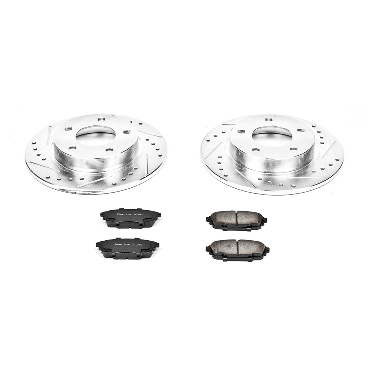Power Stop - K792 - Rear - Disc Brake Pad and Rotor Kit