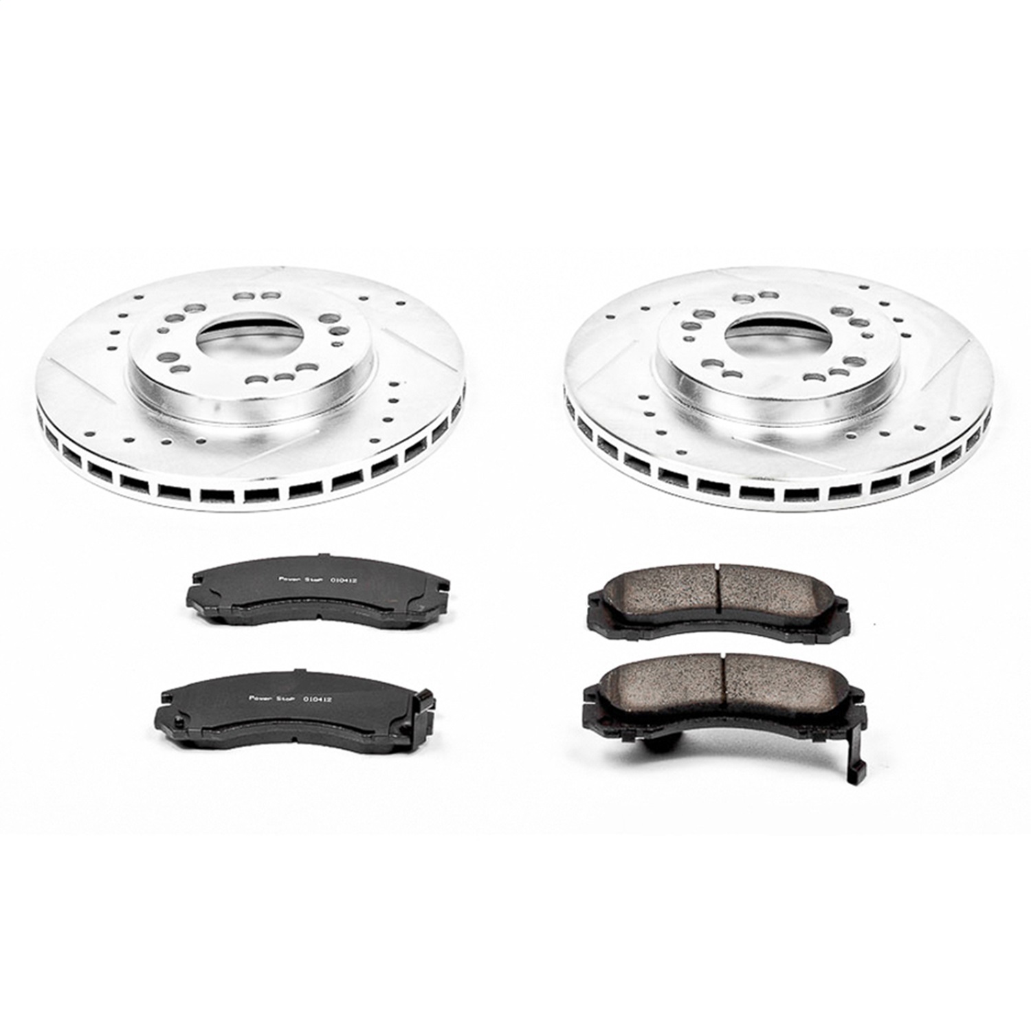 Power Stop - K798 - Front - Disc Brake Pad and Rotor Kit