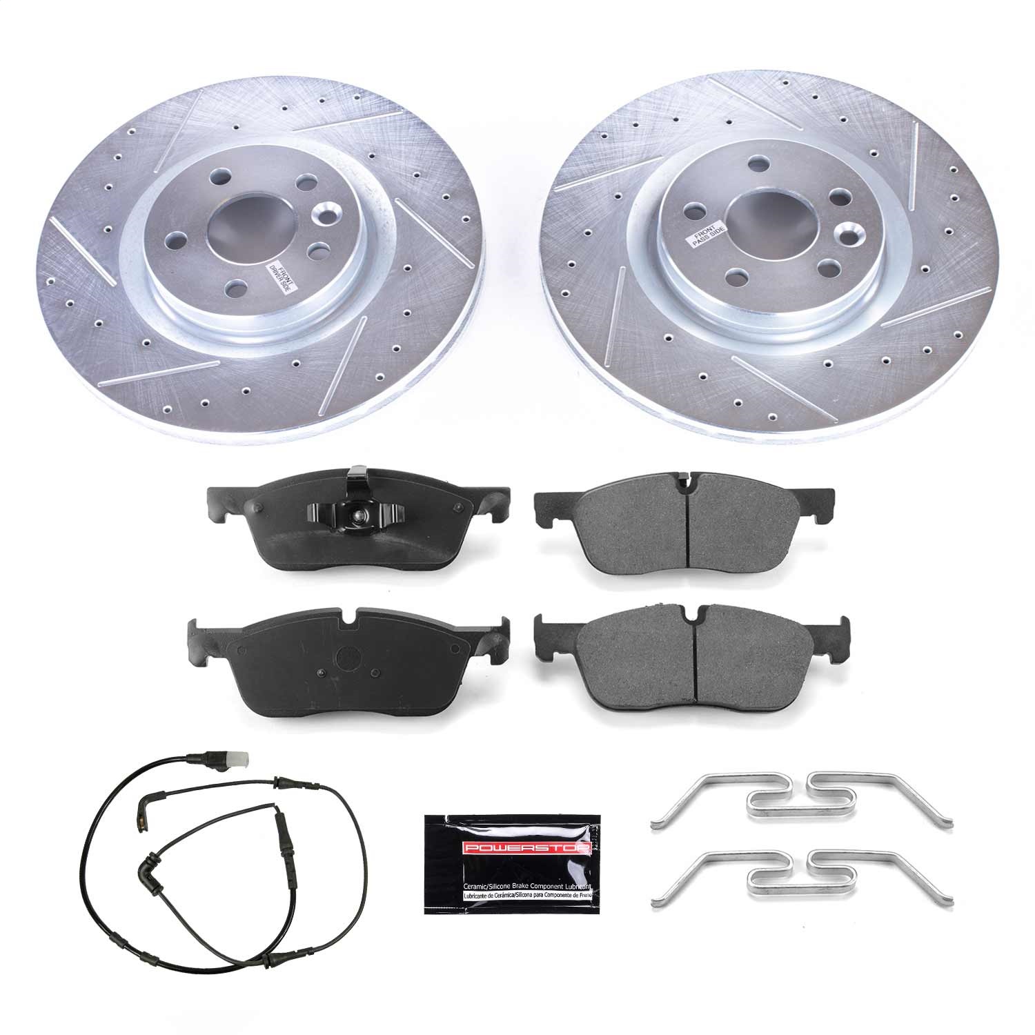 Power Stop - K7991 - Front - Disc Brake Pad and Rotor Kit