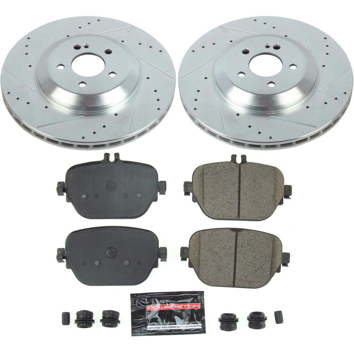 Power Stop - K8153 - Rear - Disc Brake Pad and Rotor Kit