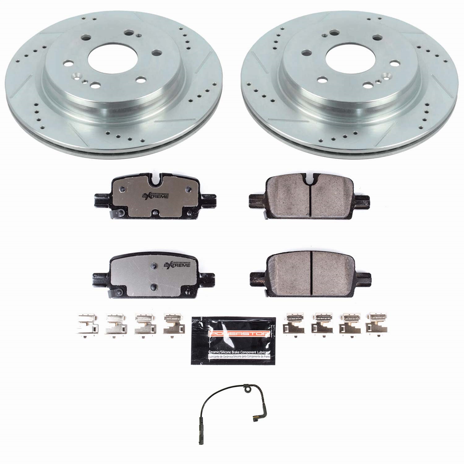 Power Stop - K8173-36 - Rear - Disc Brake Pad and Rotor Kit