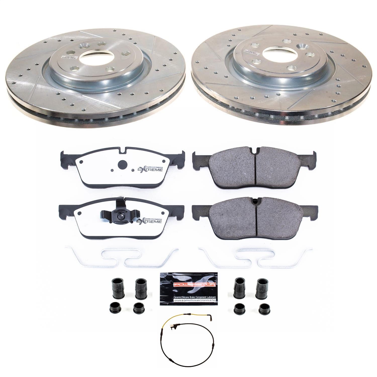 Power Stop - K8205-36 - Front - Disc Brake Pad and Rotor Kit