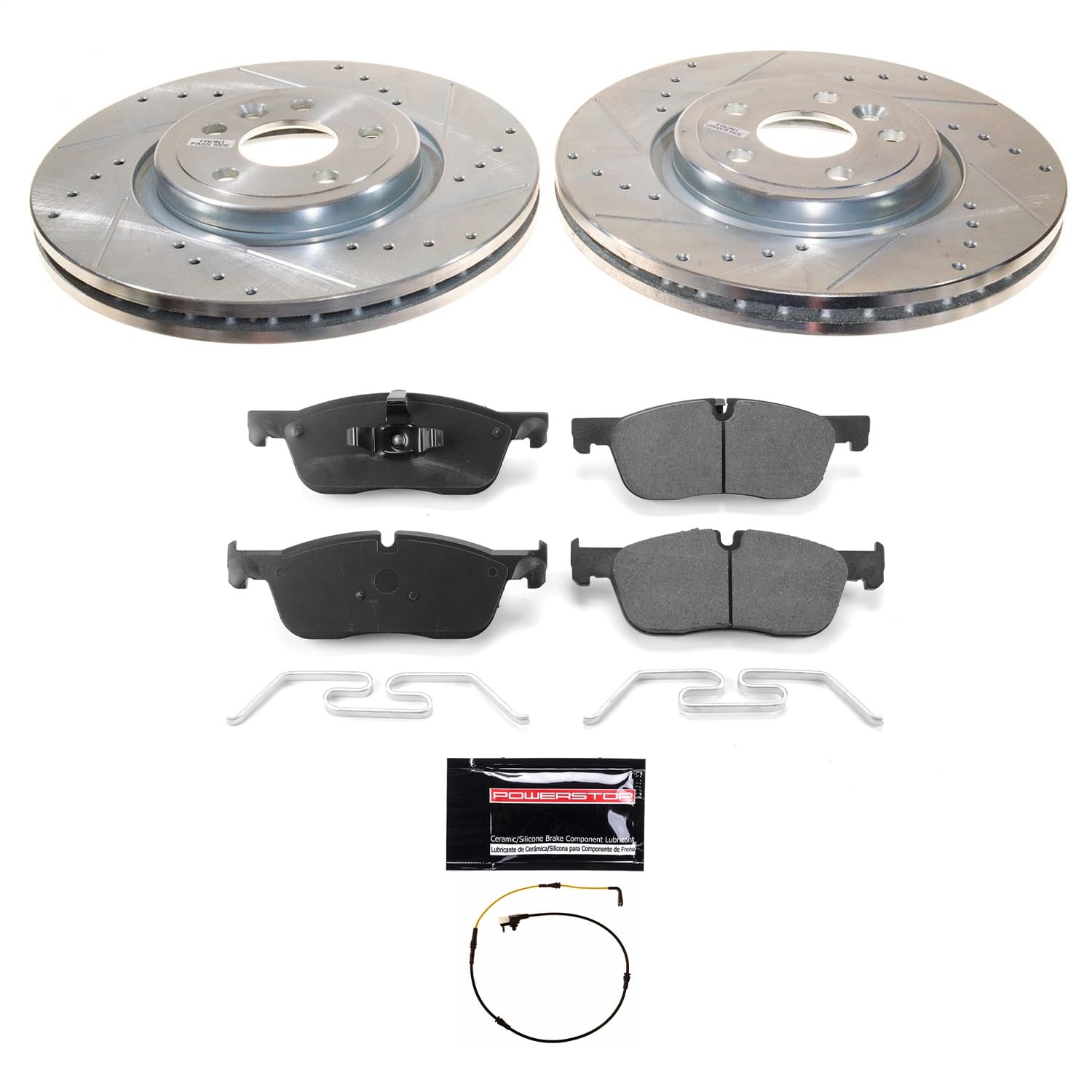 Power Stop - K8205 - Front - Disc Brake Pad and Rotor Kit