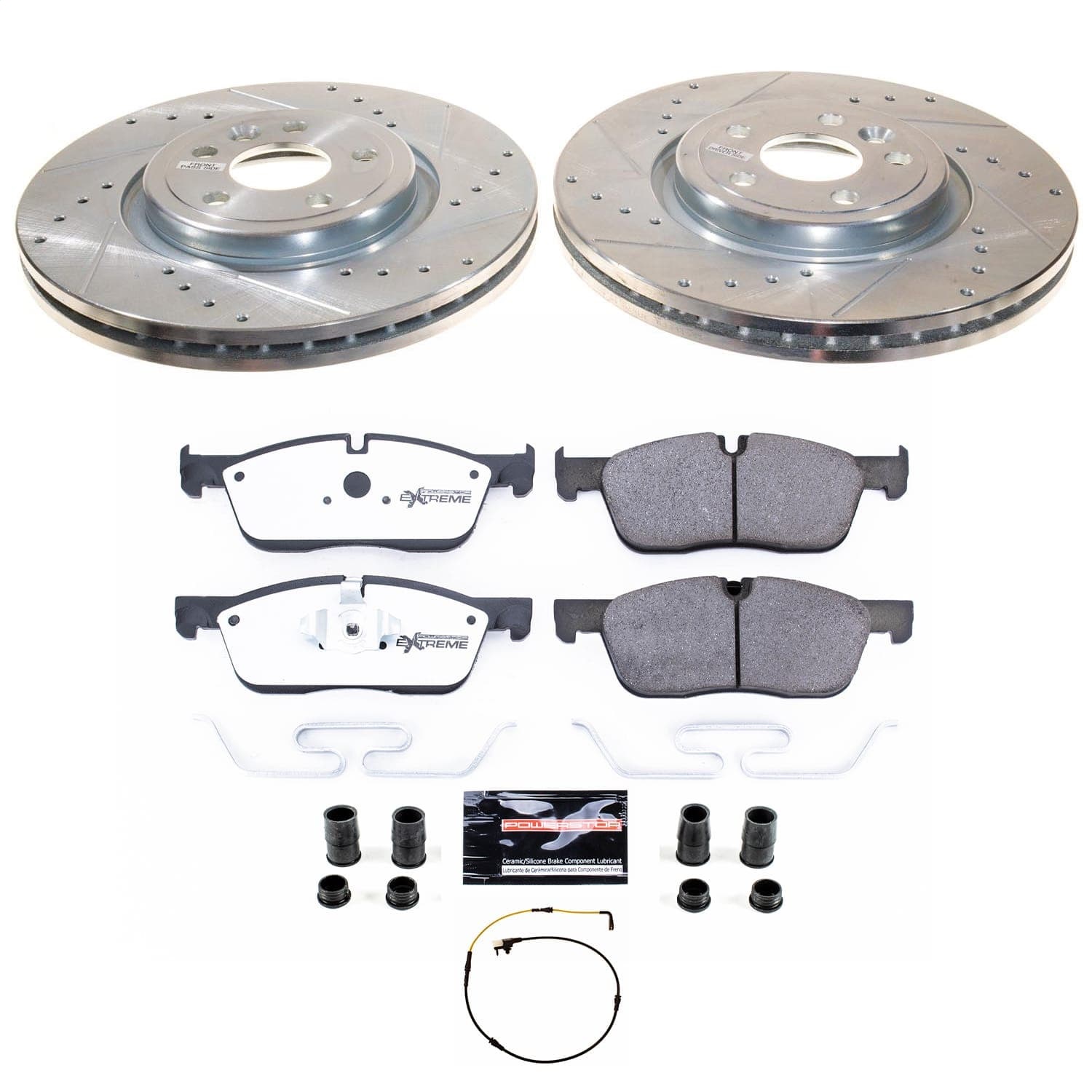 Power Stop - K8206-36 - Front - Disc Brake Pad and Rotor Kit