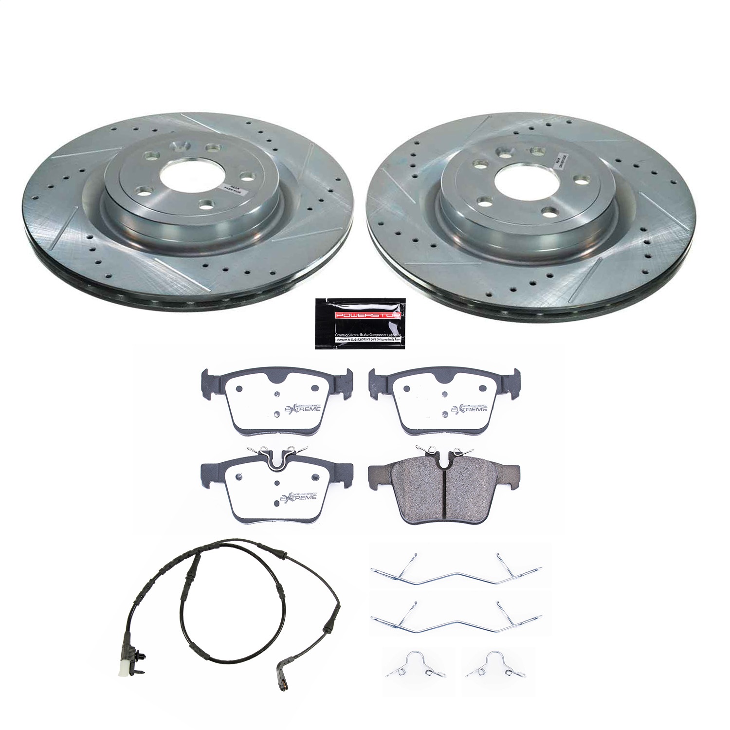 Power Stop - K8208-36 - Rear - Disc Brake Pad and Rotor Kit