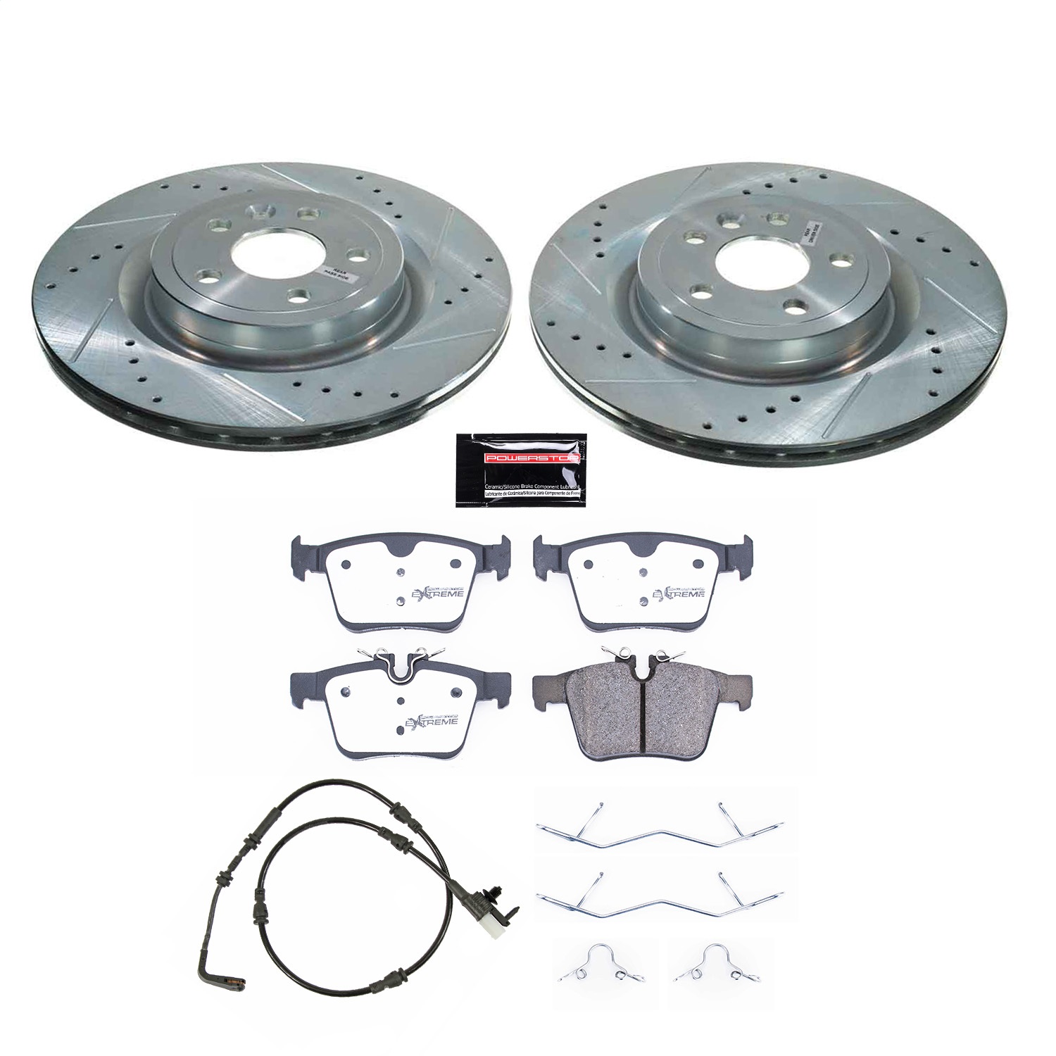 Power Stop - K8209-36 - Rear - Disc Brake Pad and Rotor Kit