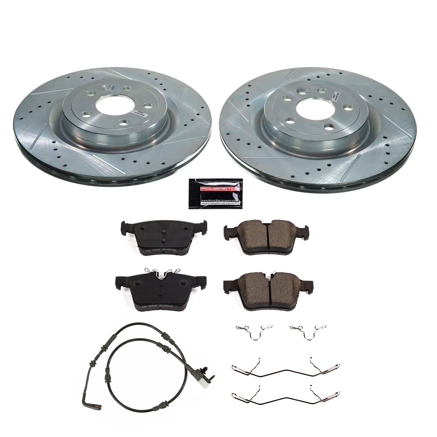 Power Stop - K8209 - Rear - Disc Brake Pad and Rotor Kit