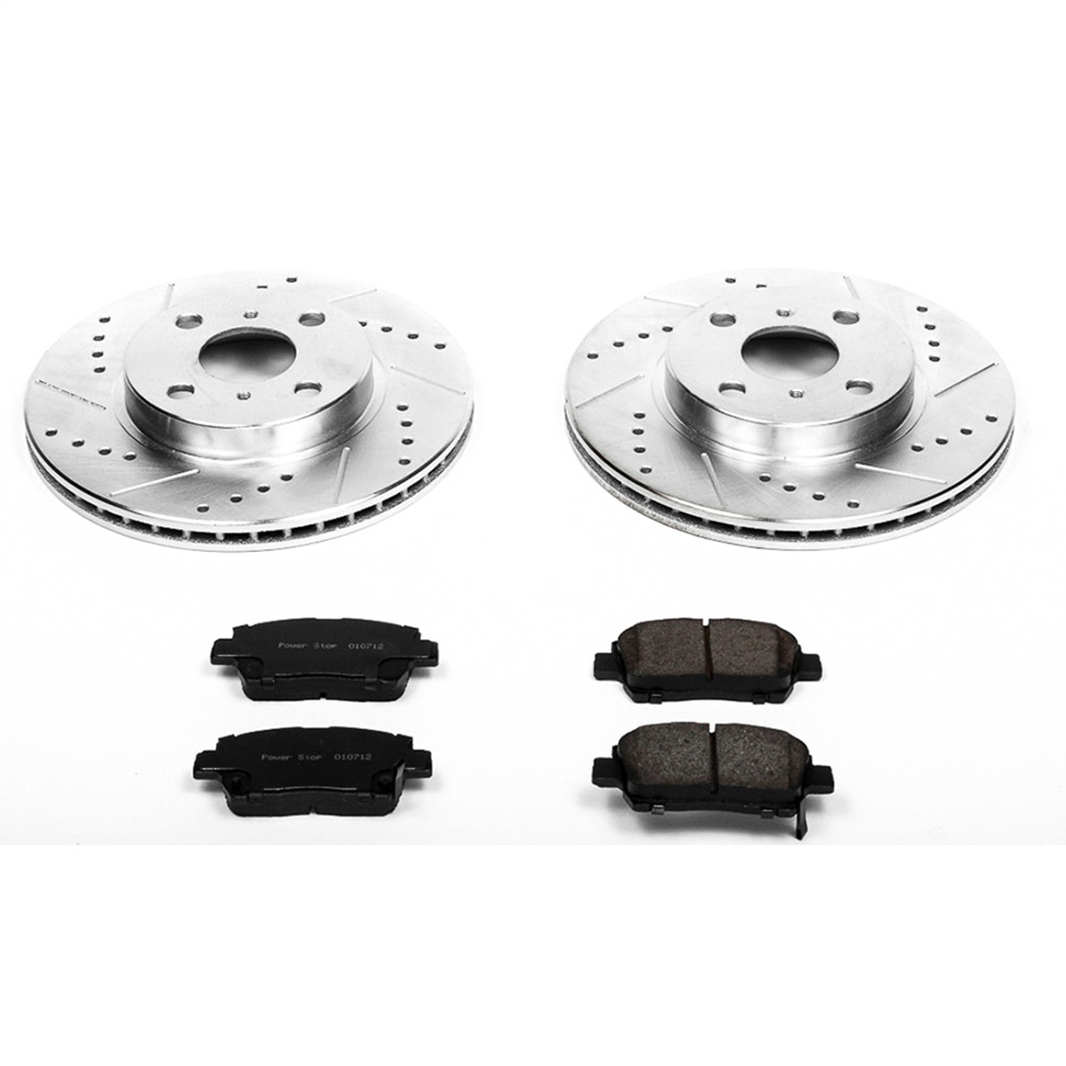 Power Stop - K821 - Front - Disc Brake Pad and Rotor Kit