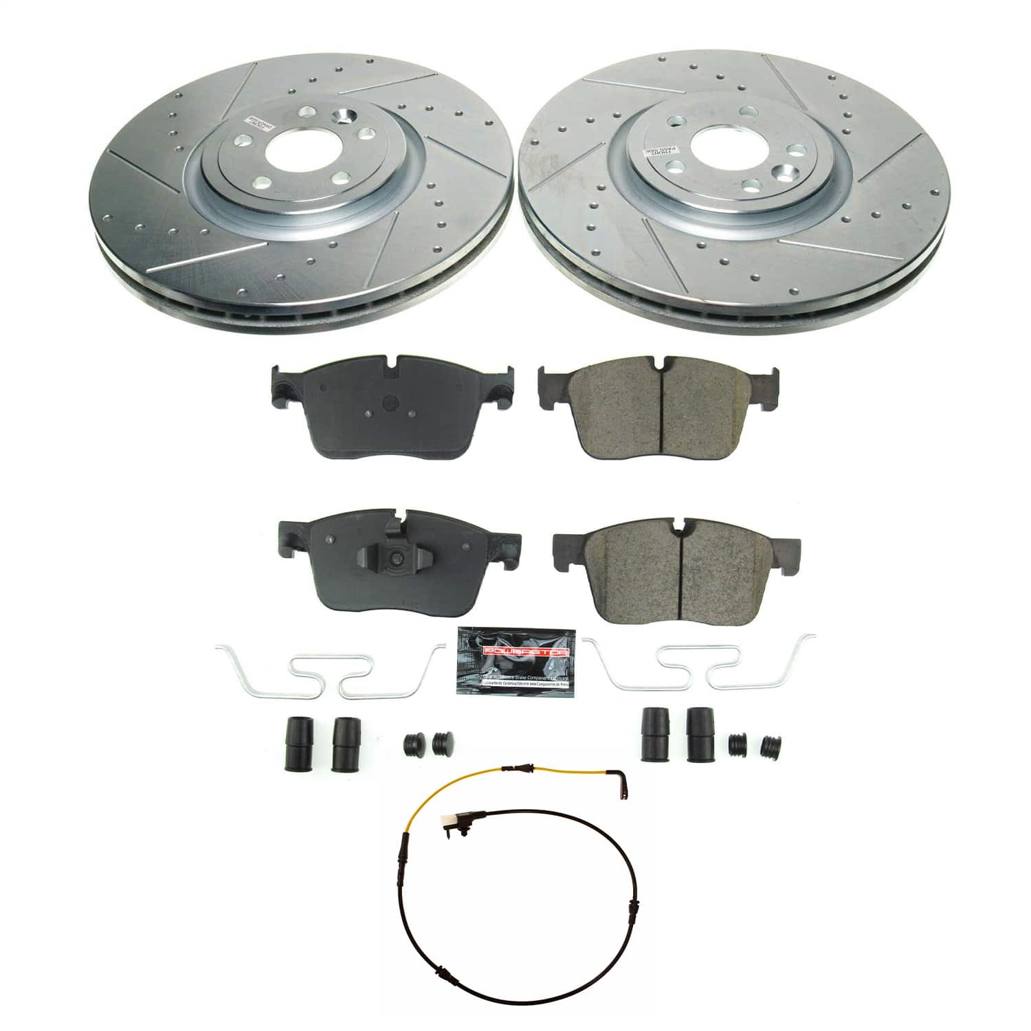 Power Stop - K8212 - Front - Disc Brake Pad and Rotor Kit