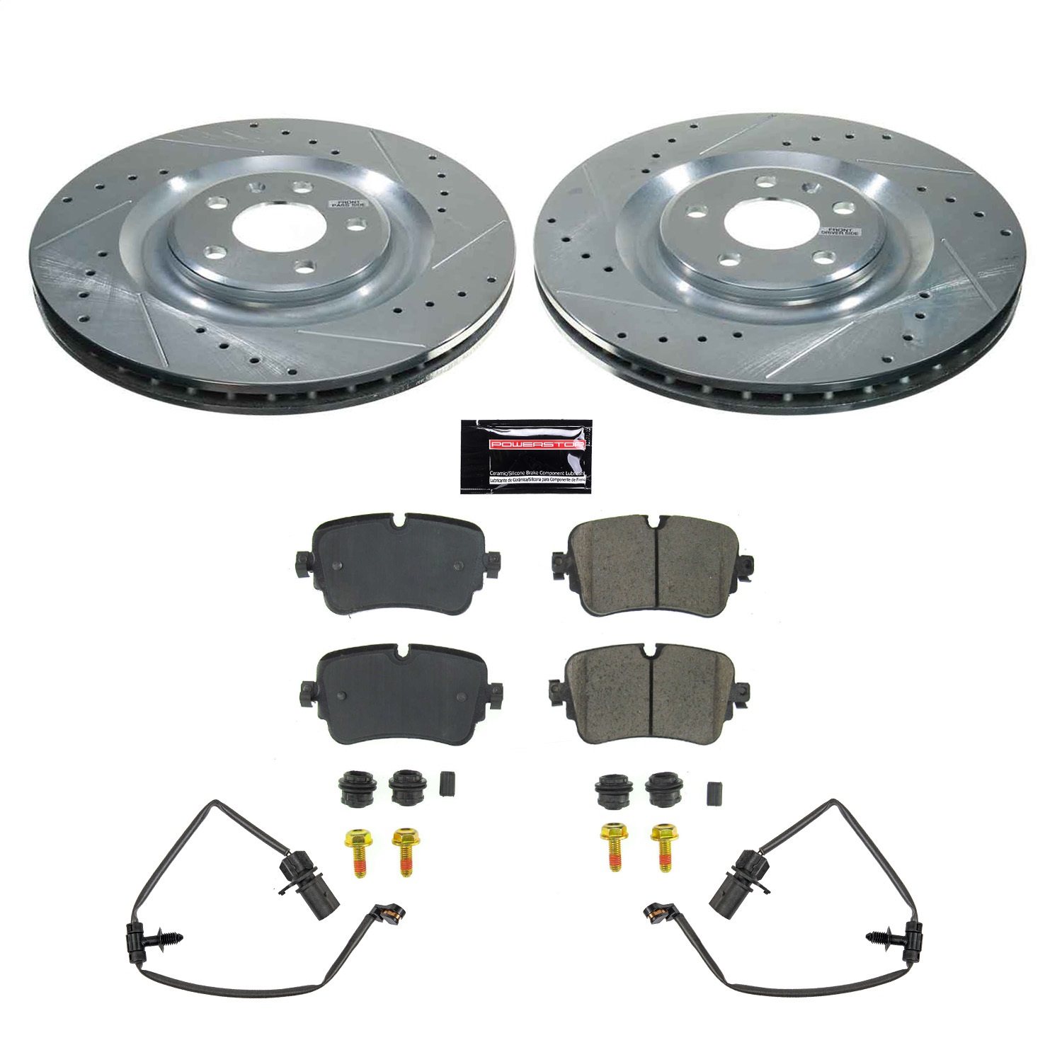 Power Stop - K8221 - Rear - Disc Brake Pad and Rotor Kit