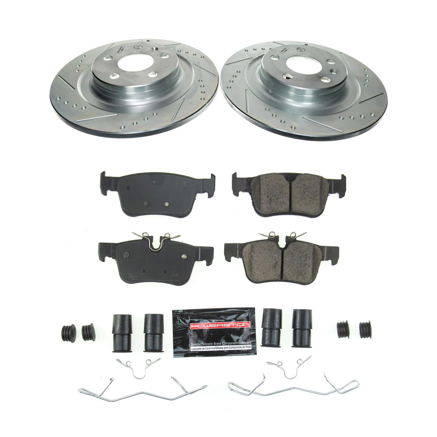 Power Stop - K8224 - Rear - Disc Brake Pad and Rotor Kit