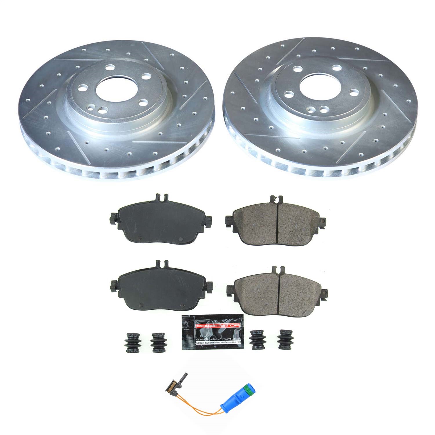 Power Stop - K8266 - Front - Disc Brake Pad and Rotor Kit