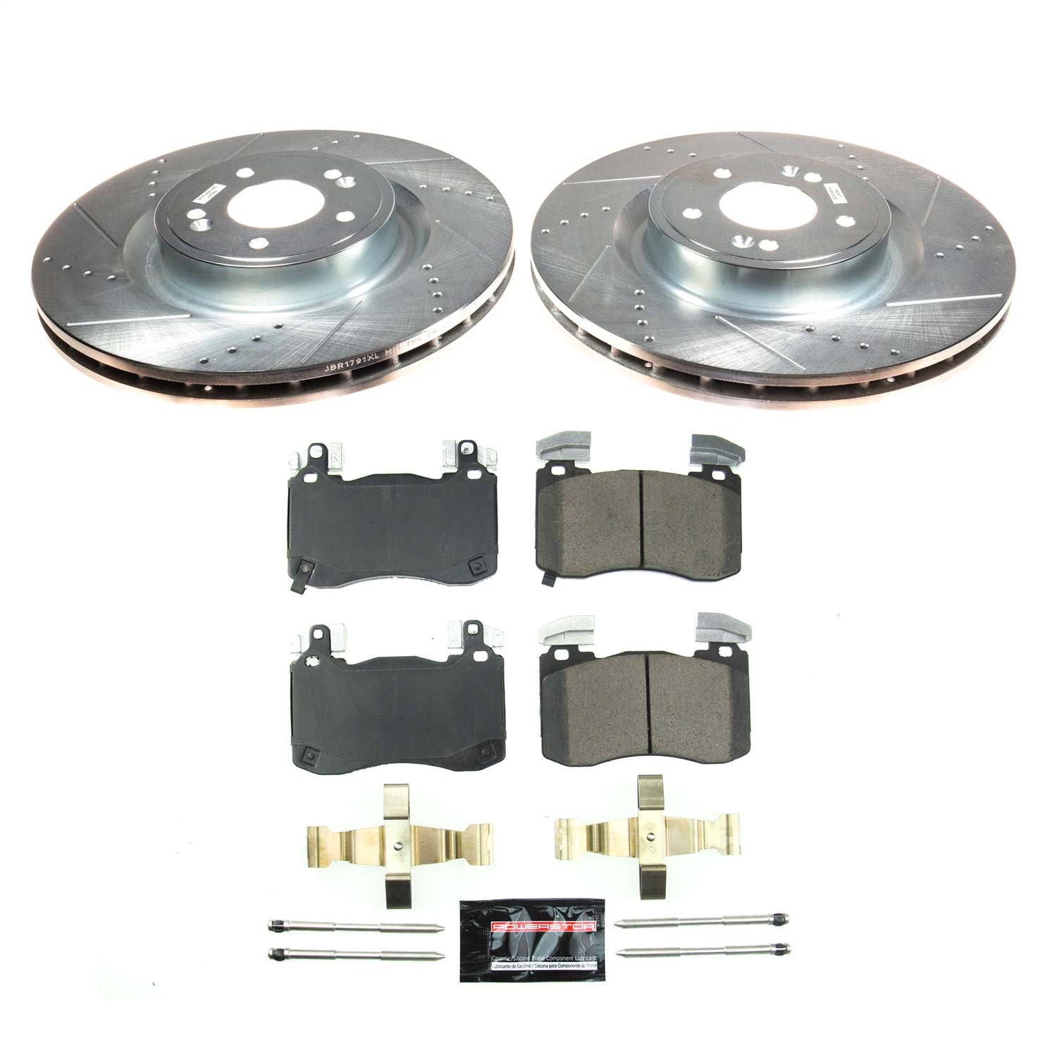 Power Stop - K8270 - Front - Disc Brake Pad and Rotor Kit