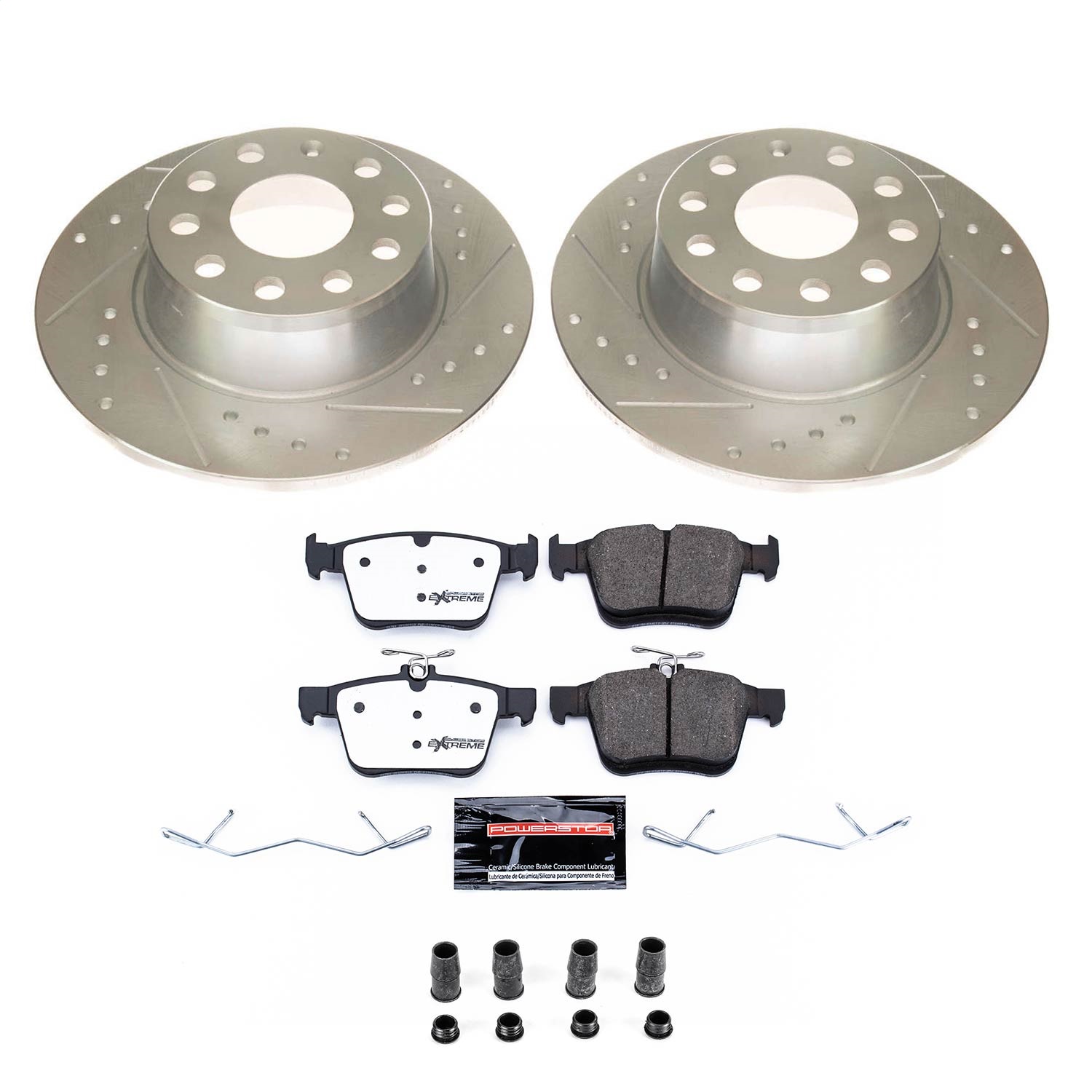 Power Stop - K8337-26 - Rear - Disc Brake Pad and Rotor Kit