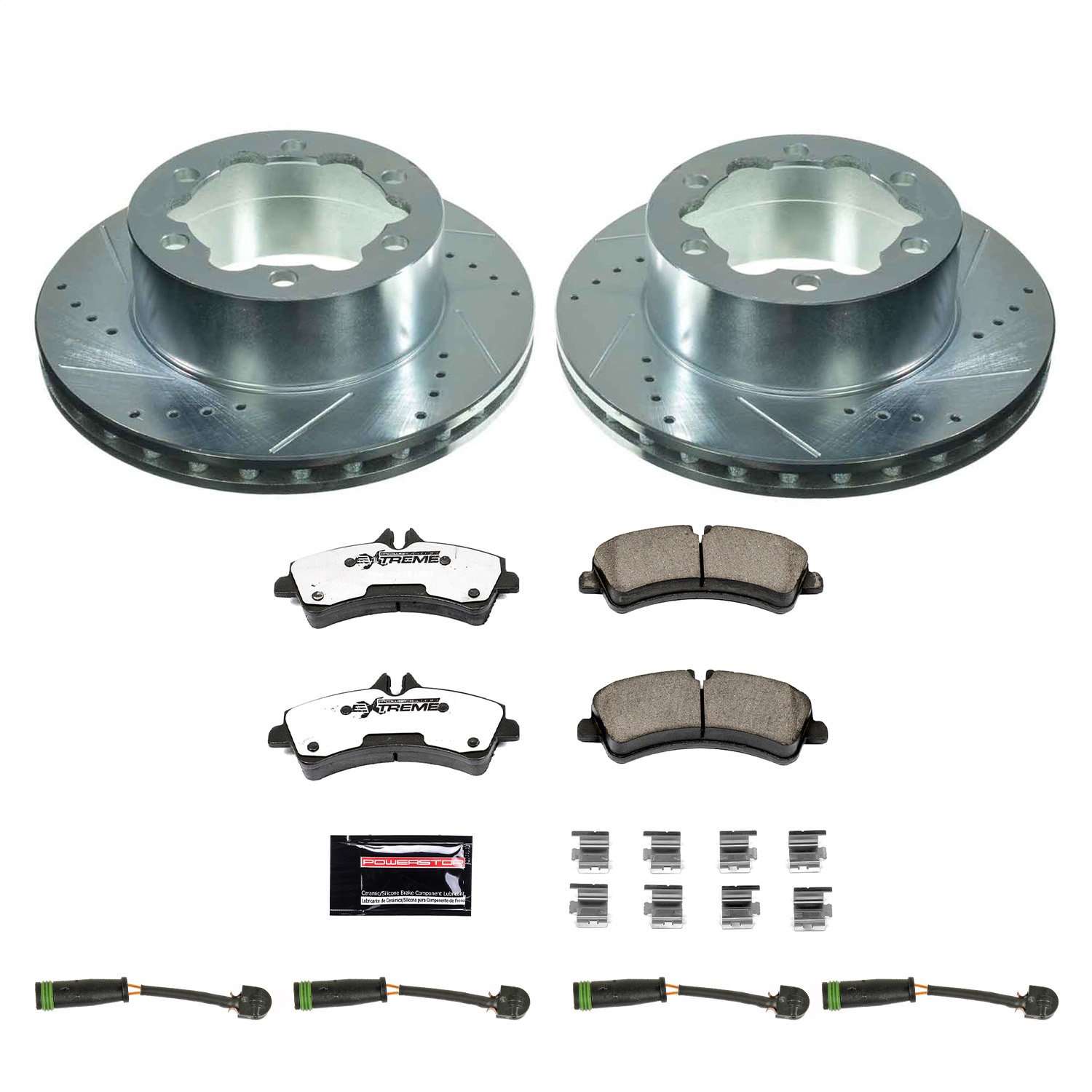 Power Stop - K8429-36 - Rear - Disc Brake Pad and Rotor Kit