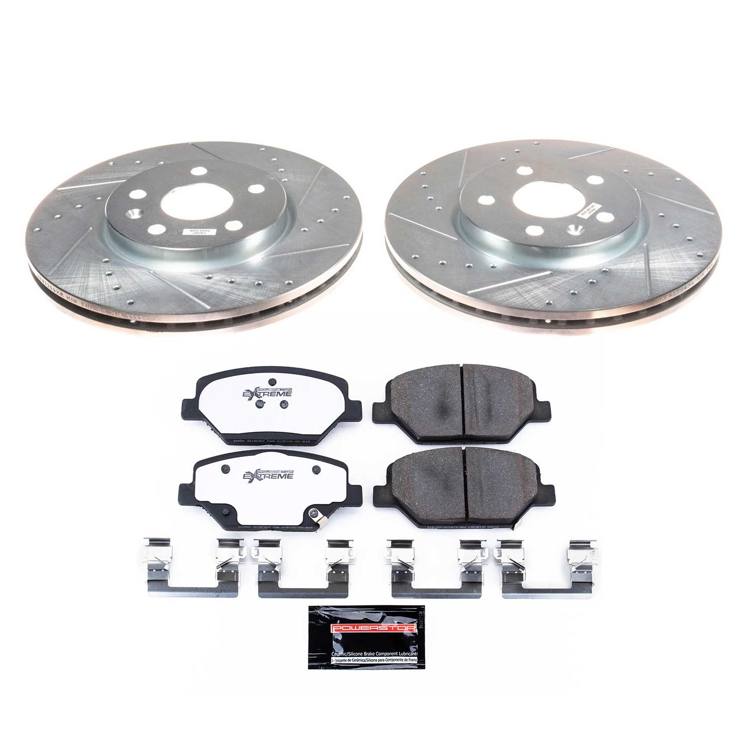 Power Stop - K8466-26 - Front - Disc Brake Pad and Rotor Kit