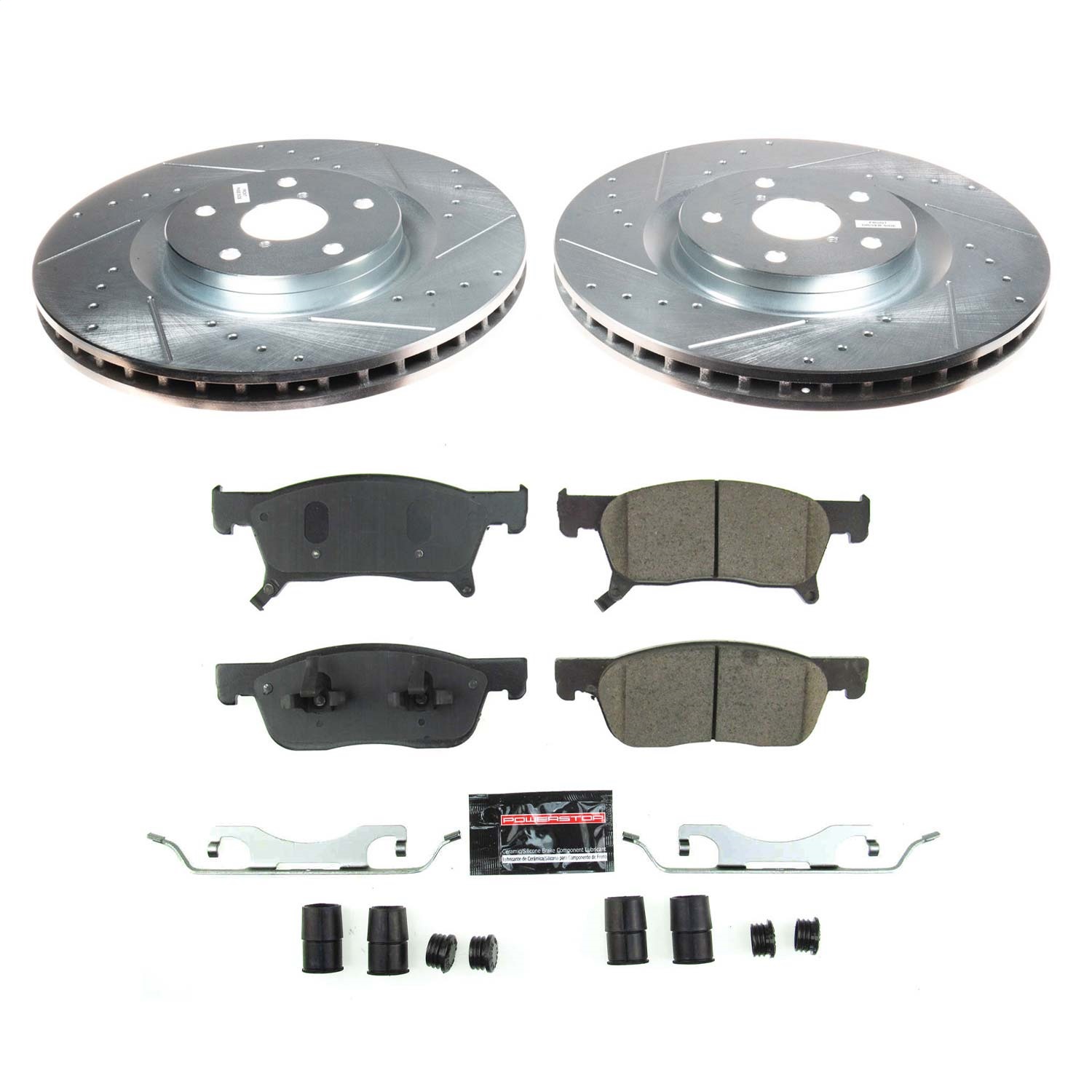 Power Stop - K8479 - Front - Disc Brake Pad and Rotor Kit